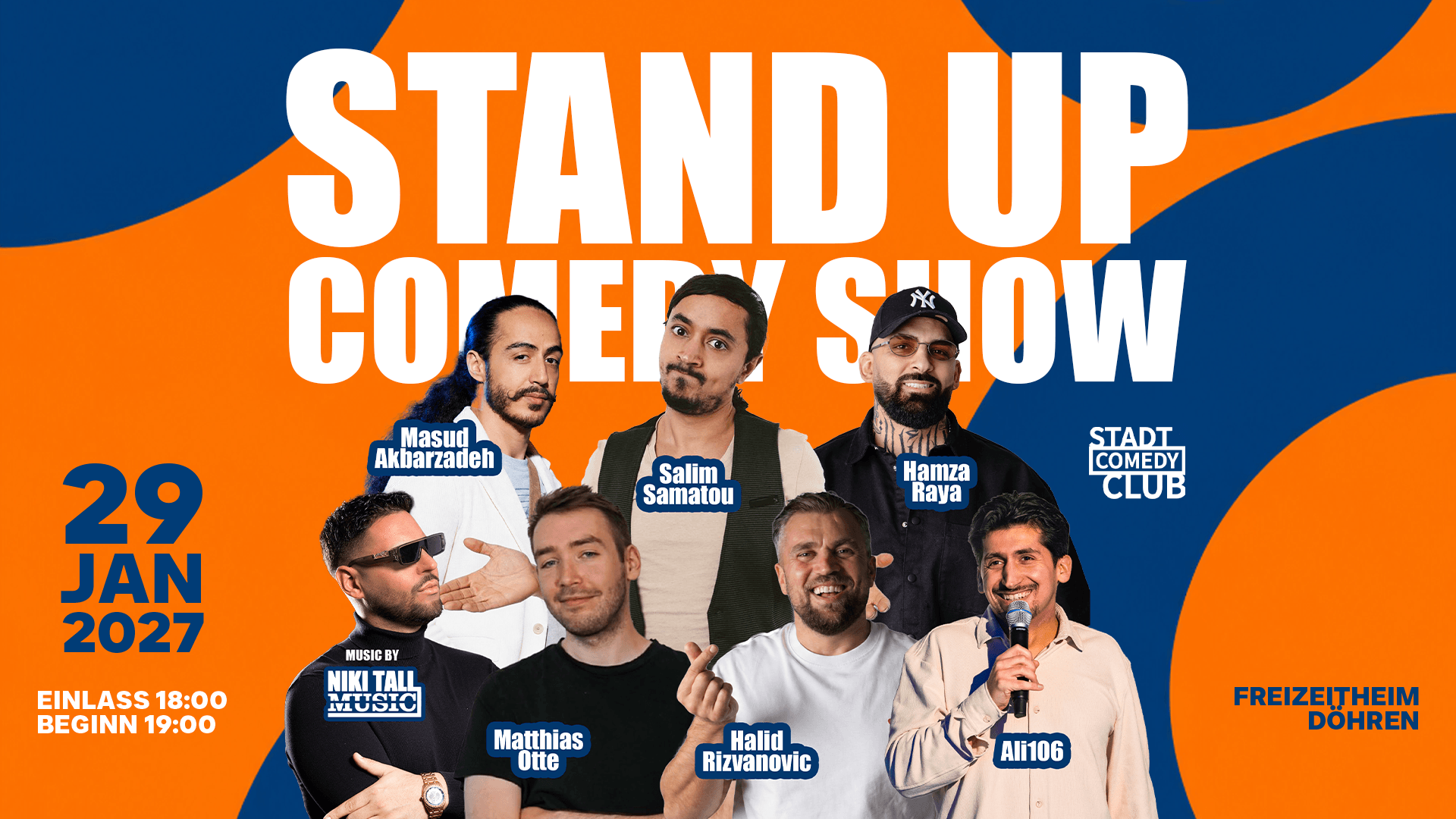 Stand up Comedy Mix Show - Stadt ComedyClub