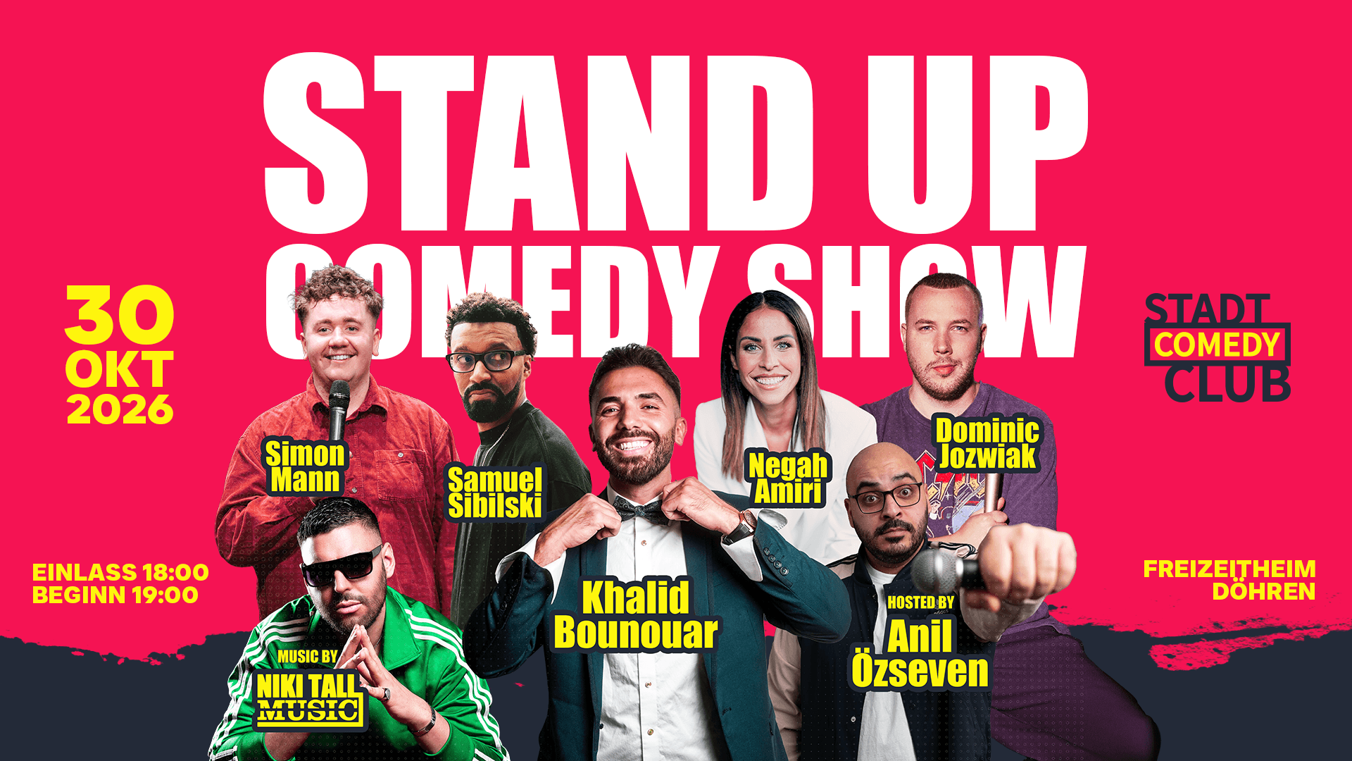 STAND-UP COMEDY MIXSHOW by Stadt ComedyClub