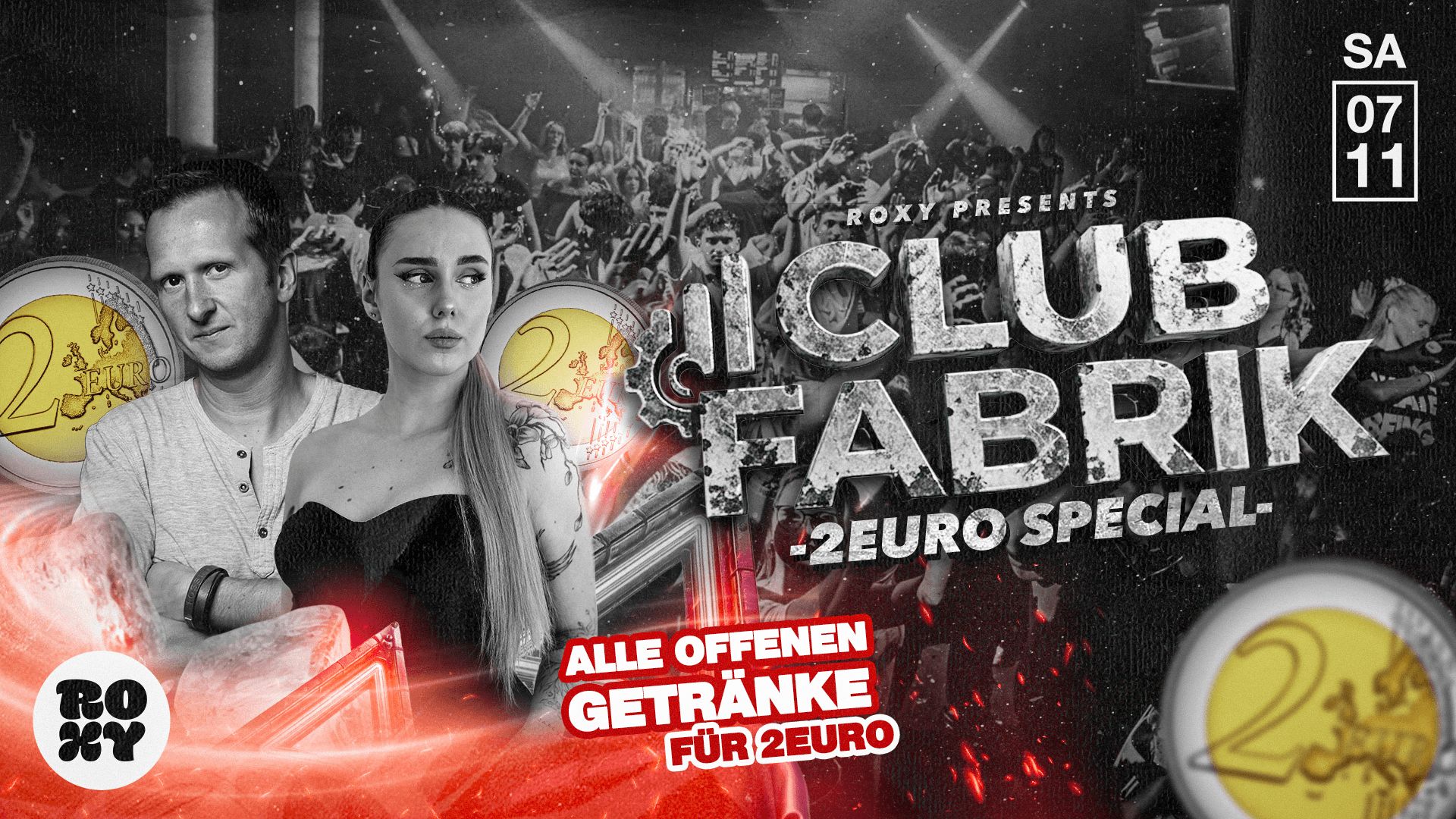 CLUB FABRIK - 2 EURO SPECIAL!