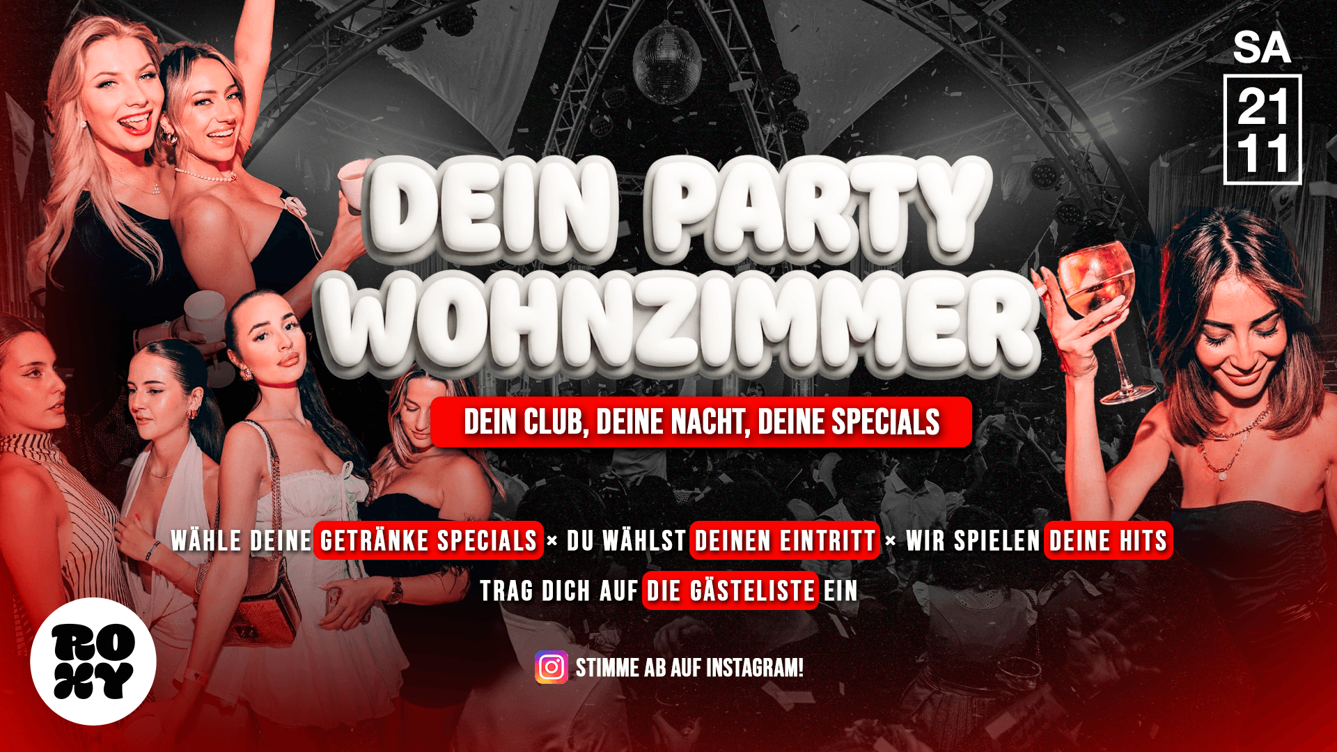 DEIN PARTY WOHNZIMMER - DEIN LIEBLINGSCLUBS!