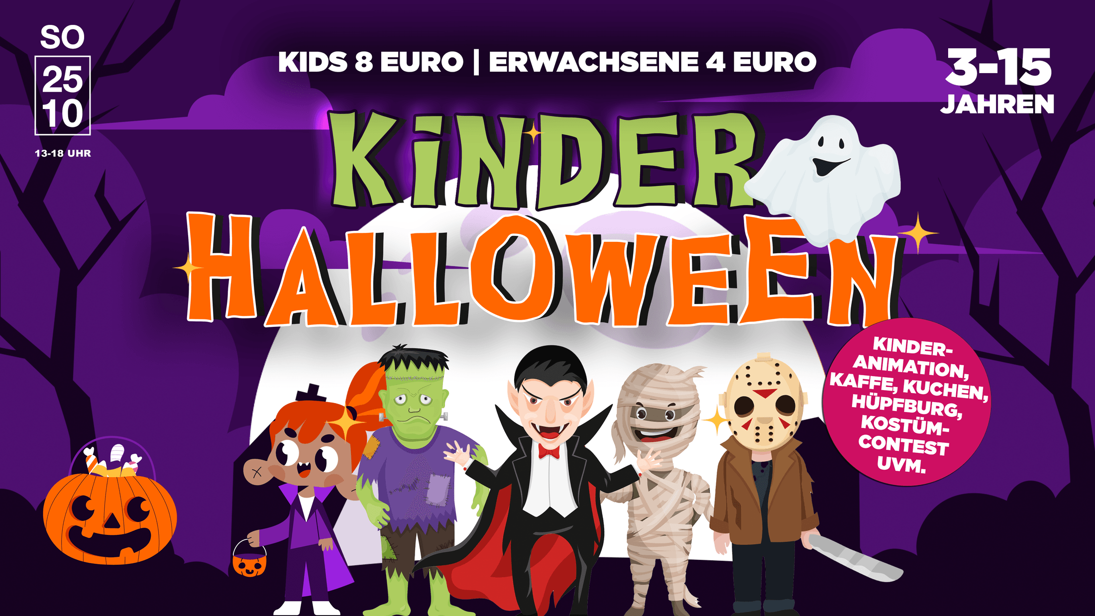 KINDER HALLOWEEN 2026 | Für die ganze Familie !