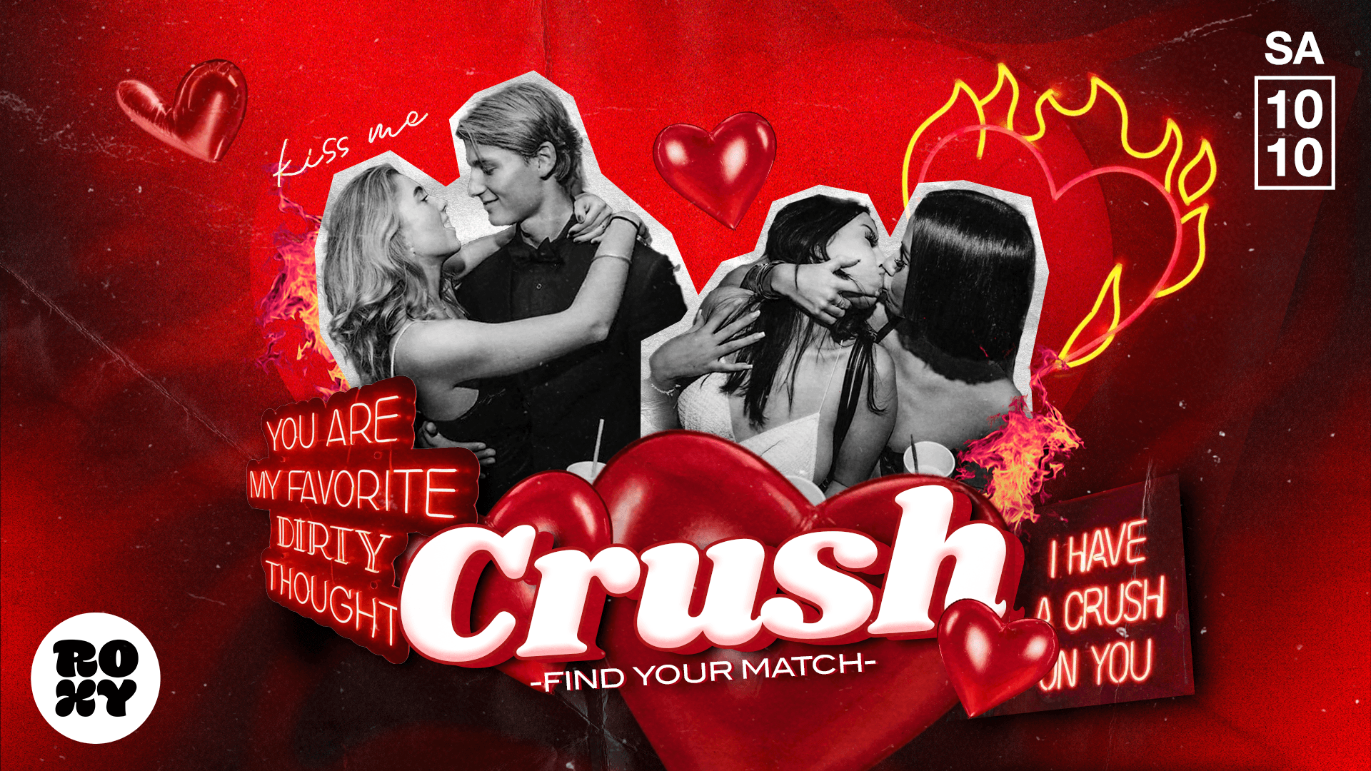 CRUSH! - DIE GROßE SINGLE-BÄNDCHEN PARTY