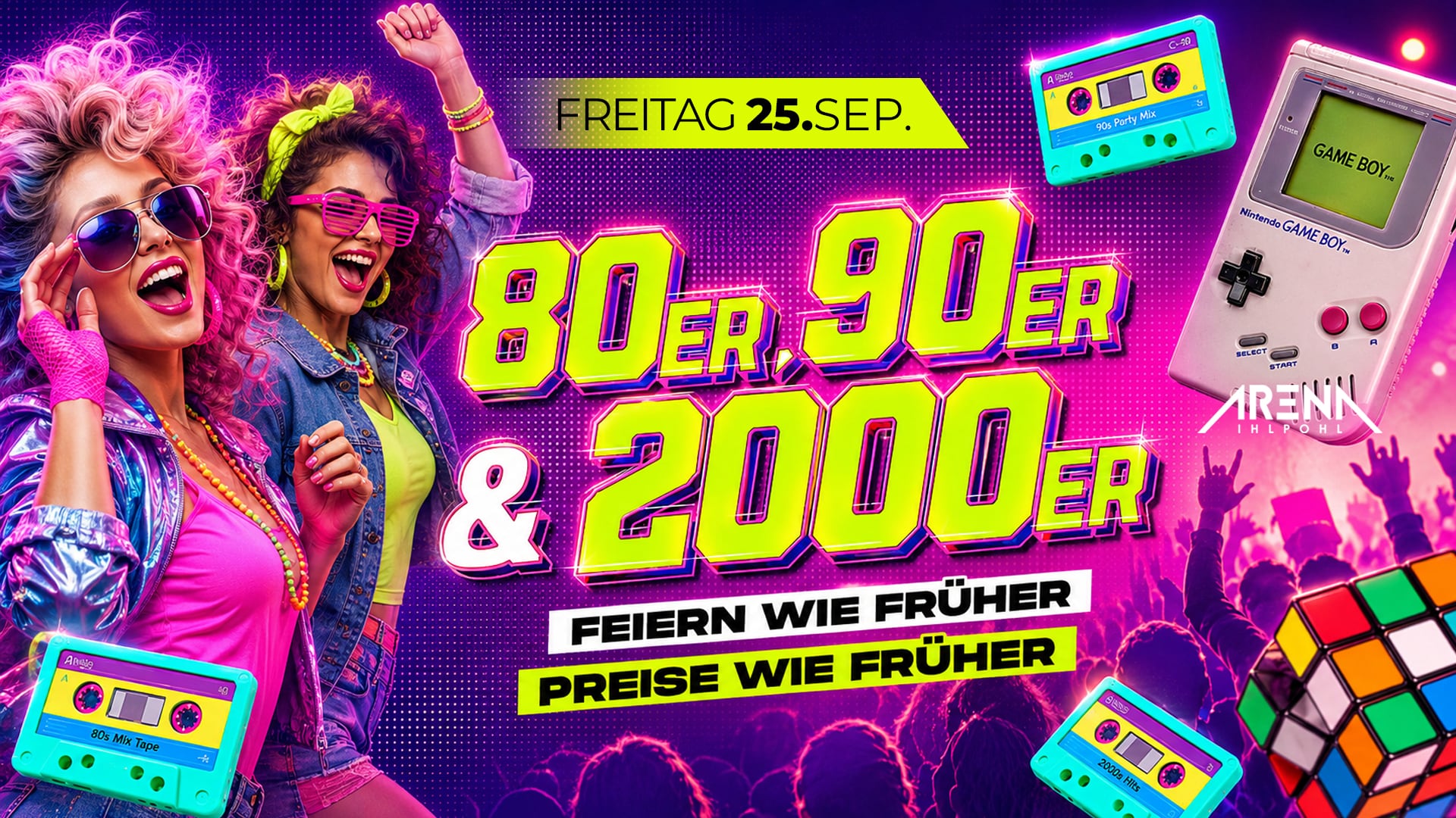 80er, 90er & 2000er PARTY
