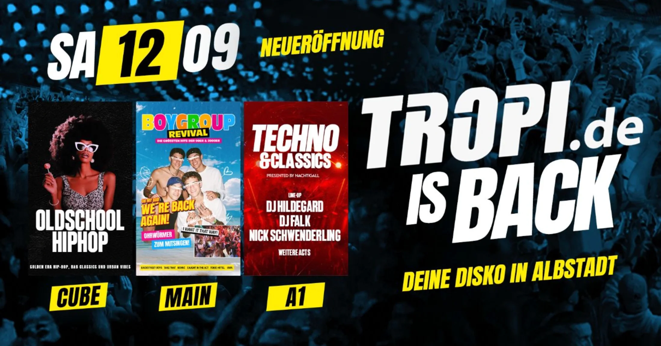 Tropi is Back - DIE GROSSE NEUERÖFFNUNG