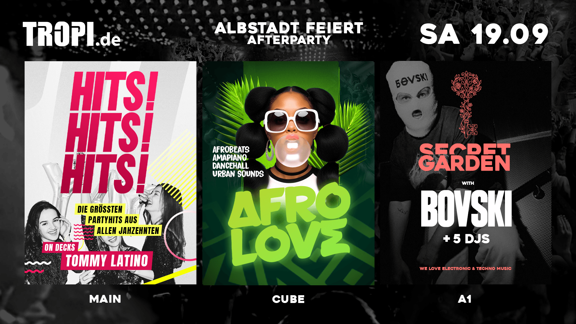 Albstadt feiert auf 3 Floors !