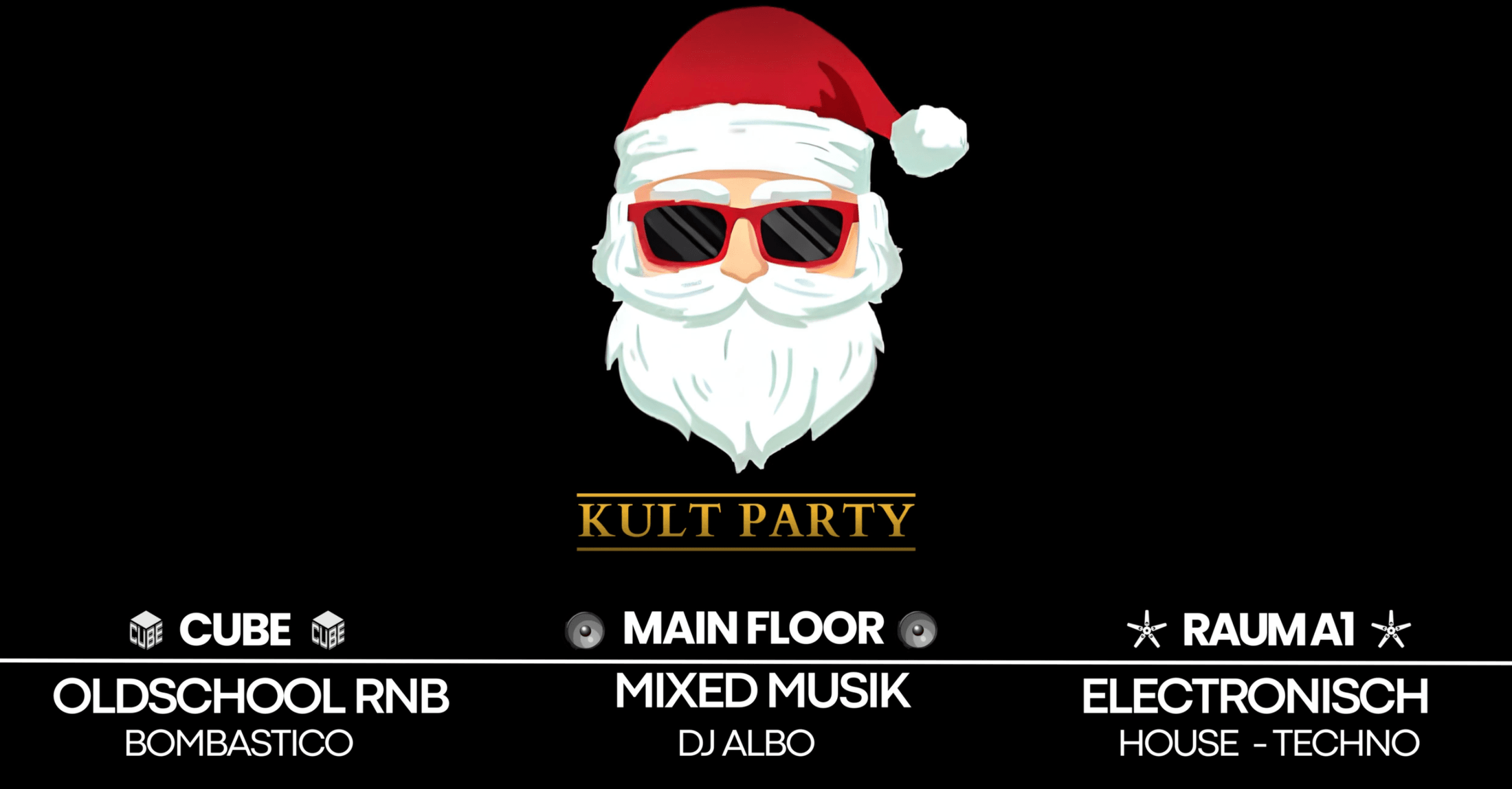 Heilig Abend Kult Party - die legendärste Weihnachtsparty der Region