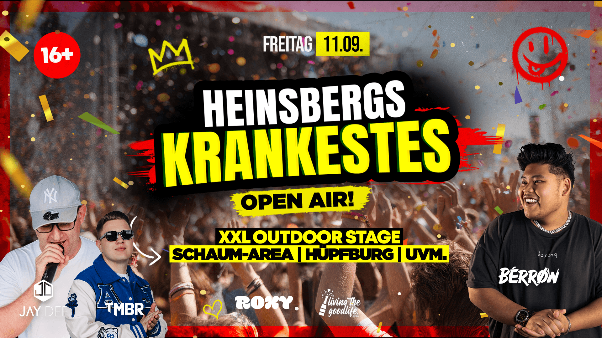 HEINSBERGS KRANKESTE PARTY | SCHOOLS IN ! 16+
