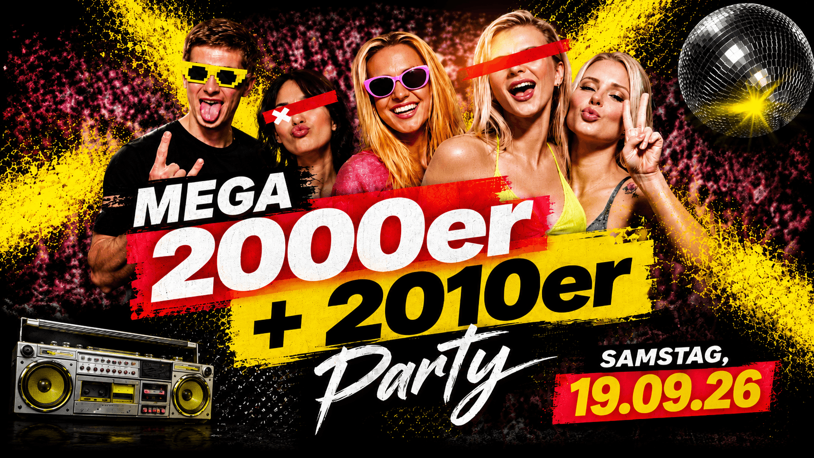 2000er I 2010er PARTY! Wir feiern deine Zeit!