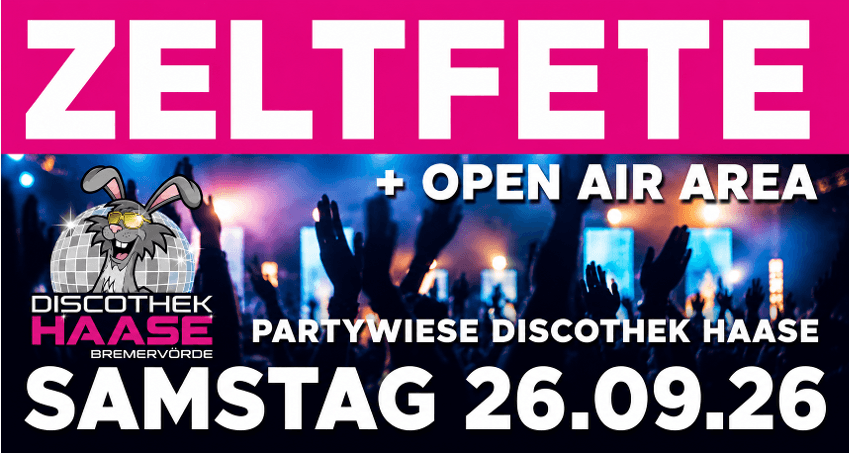 ZELTFETE ! DIE LETZTE DES JAHRES !