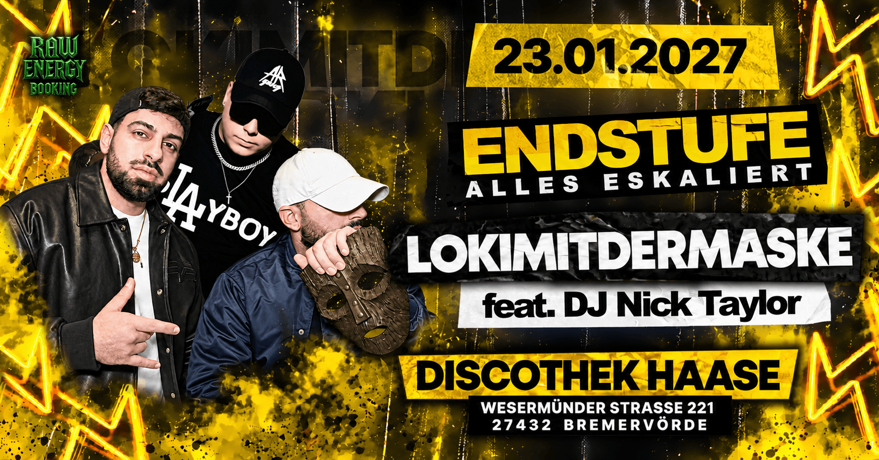 LOKIMITDERMASKE feat. Nick Taylor -LIVE-