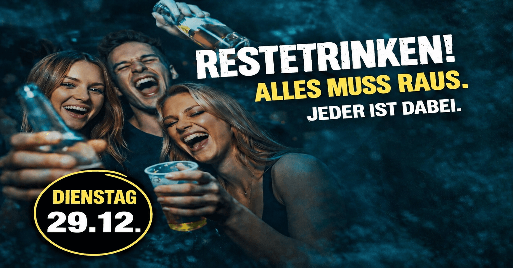RESTETRINKEN 2026 I ALLES MUSS RAUS !