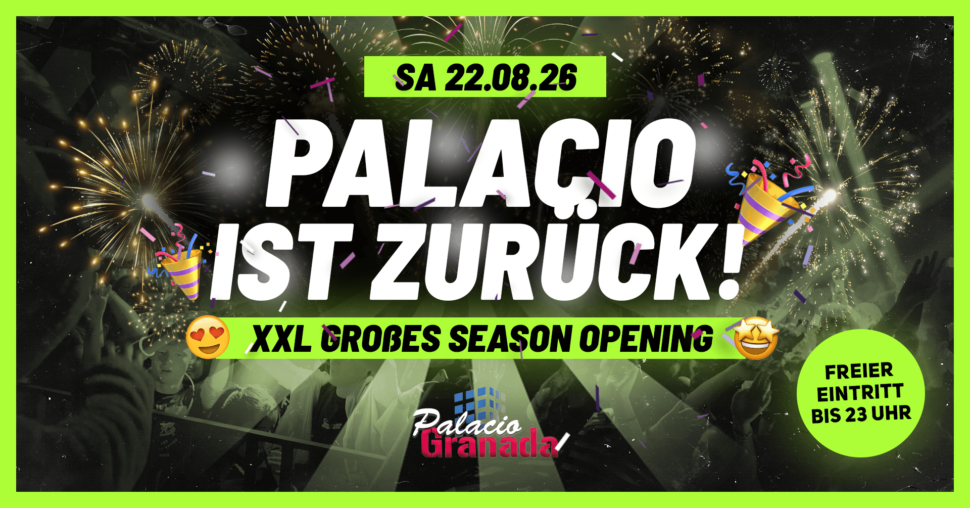 REOPENING | PALACIO IS BACK