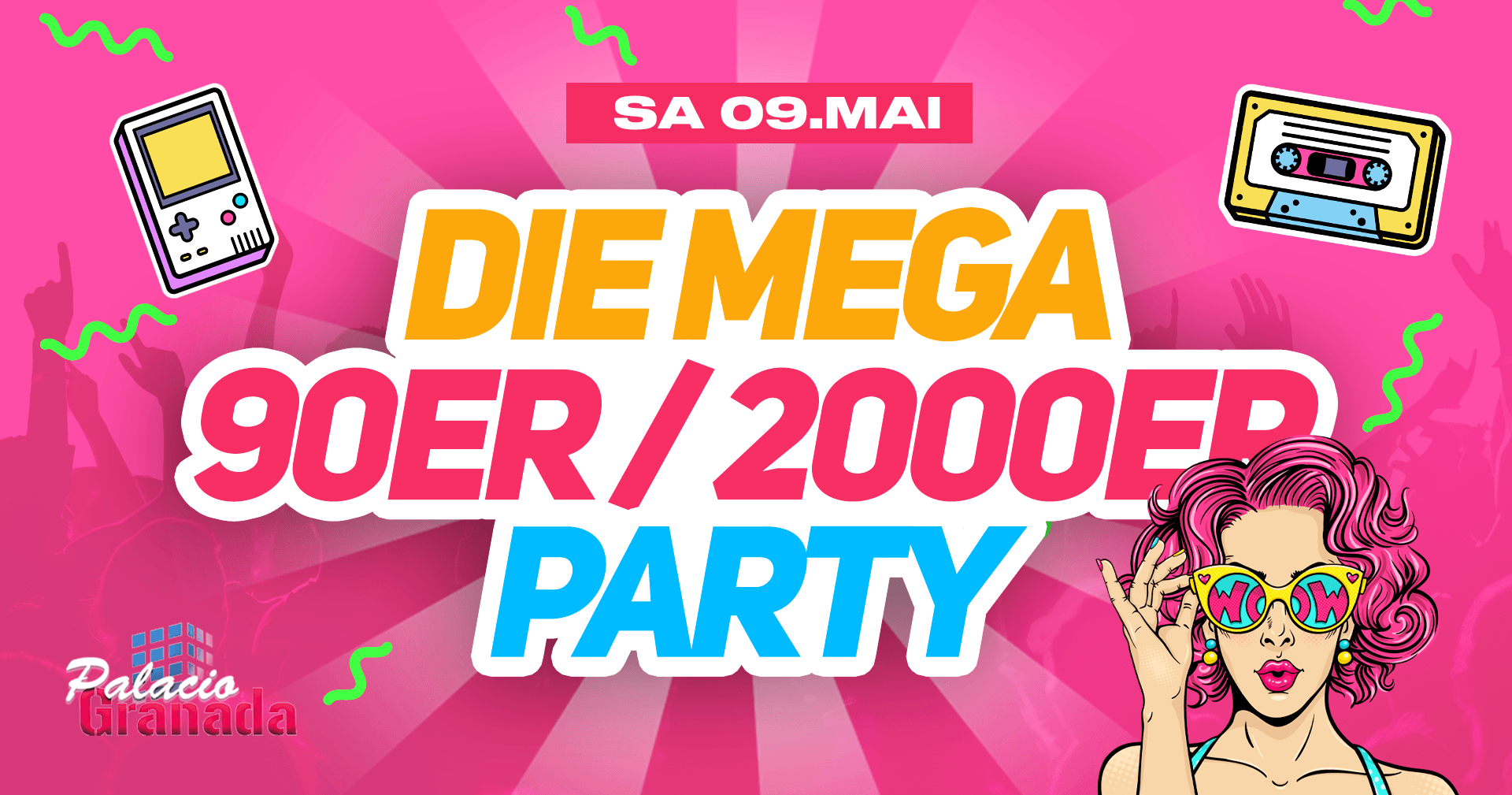 DIE MEGA 90ER & 2000ER PARTY