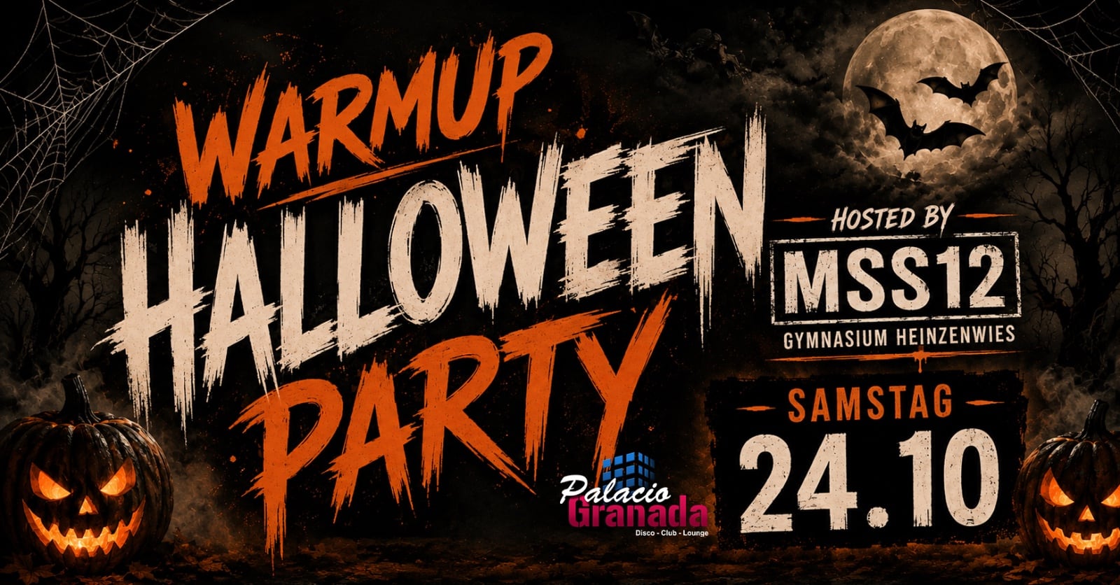 🎃 WARM UP HALLOWEEN PARTY 🎃