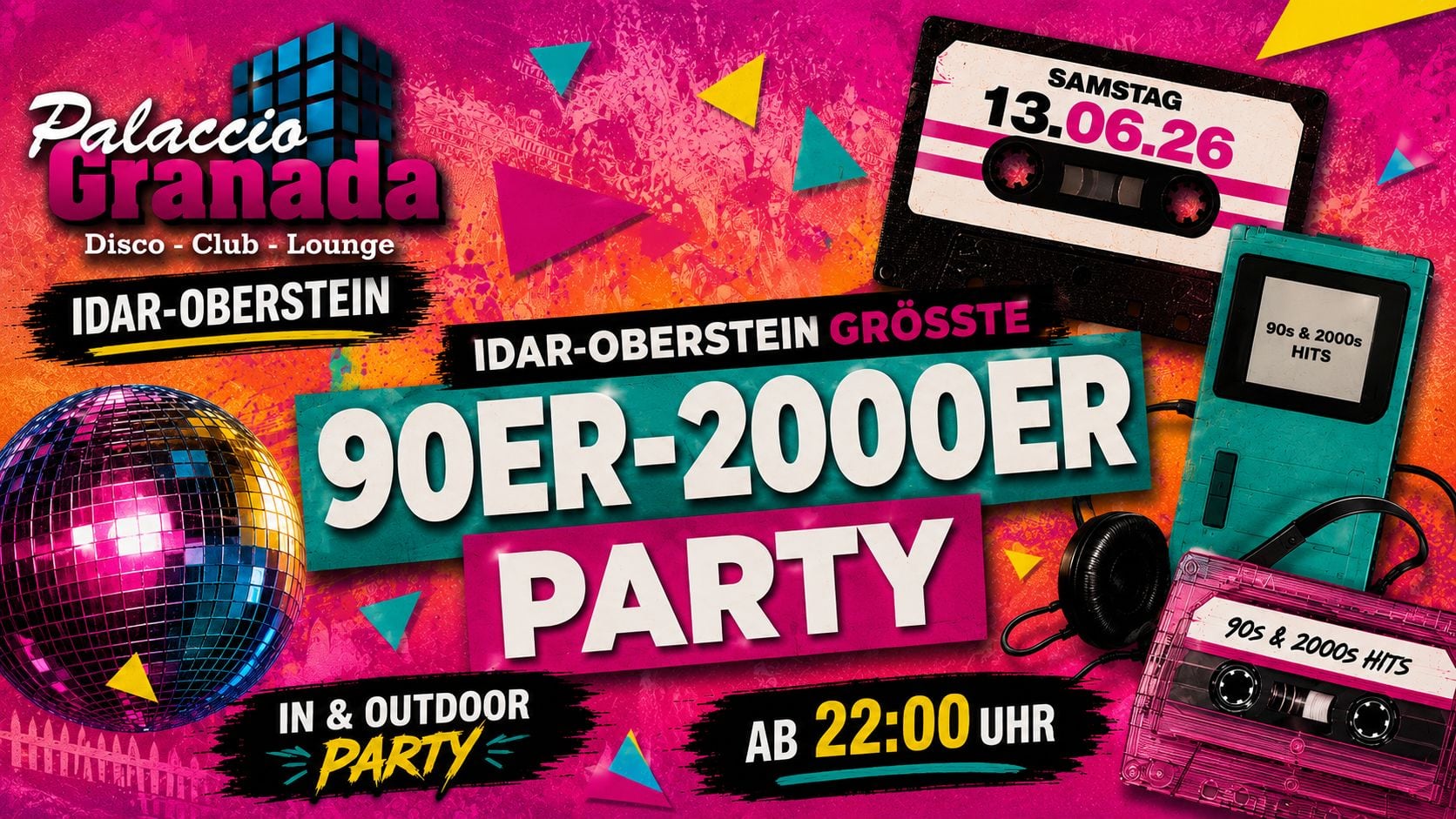 MEGA 90ER & 2000ER PARTY
