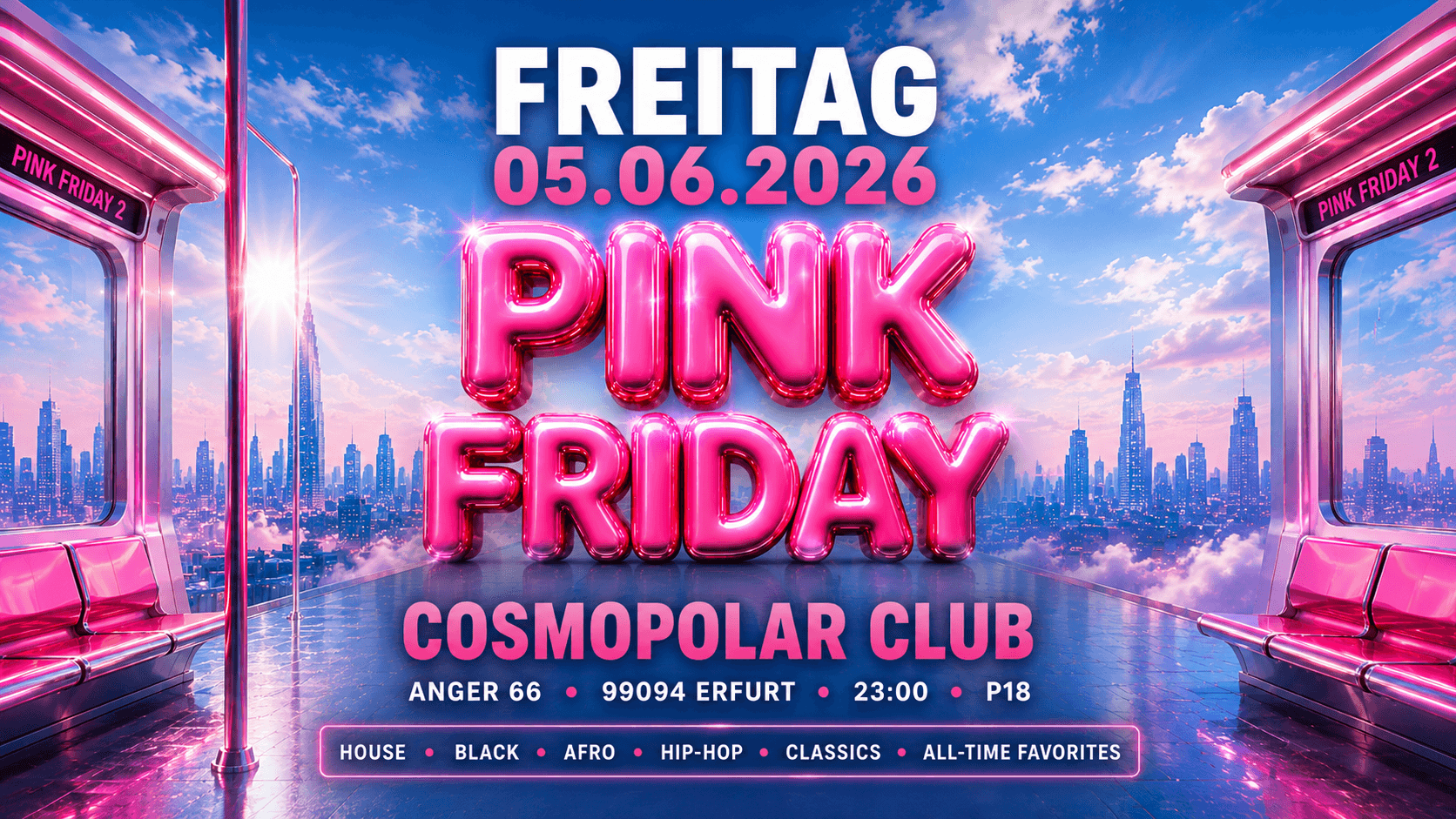 PINK FRIDAY - 5€ LADIES GUTSCHEIN