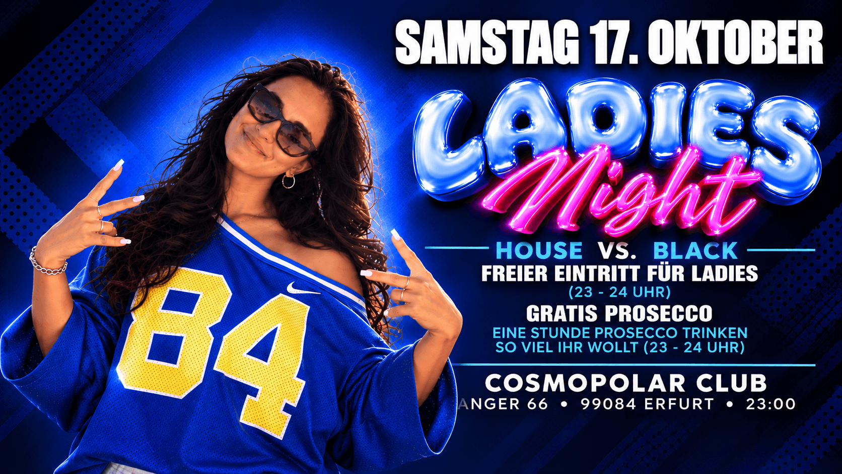LADIES NIGHT - LADIES FREE