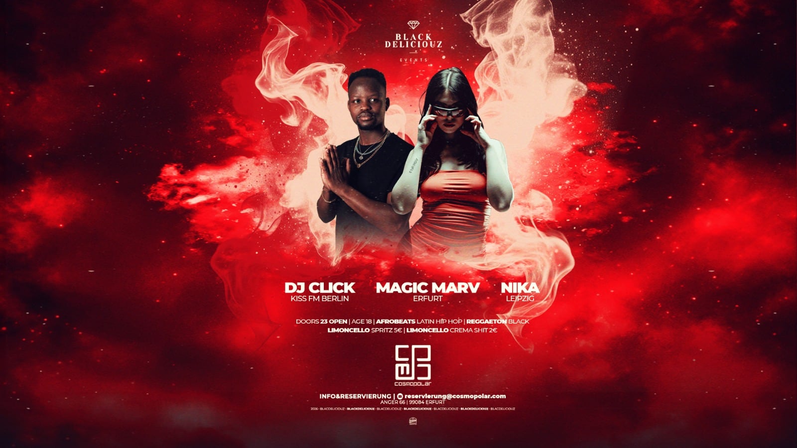 BLACK DELICIOUZ pres. DJ CLICK - NIKA - MAGICMARV 