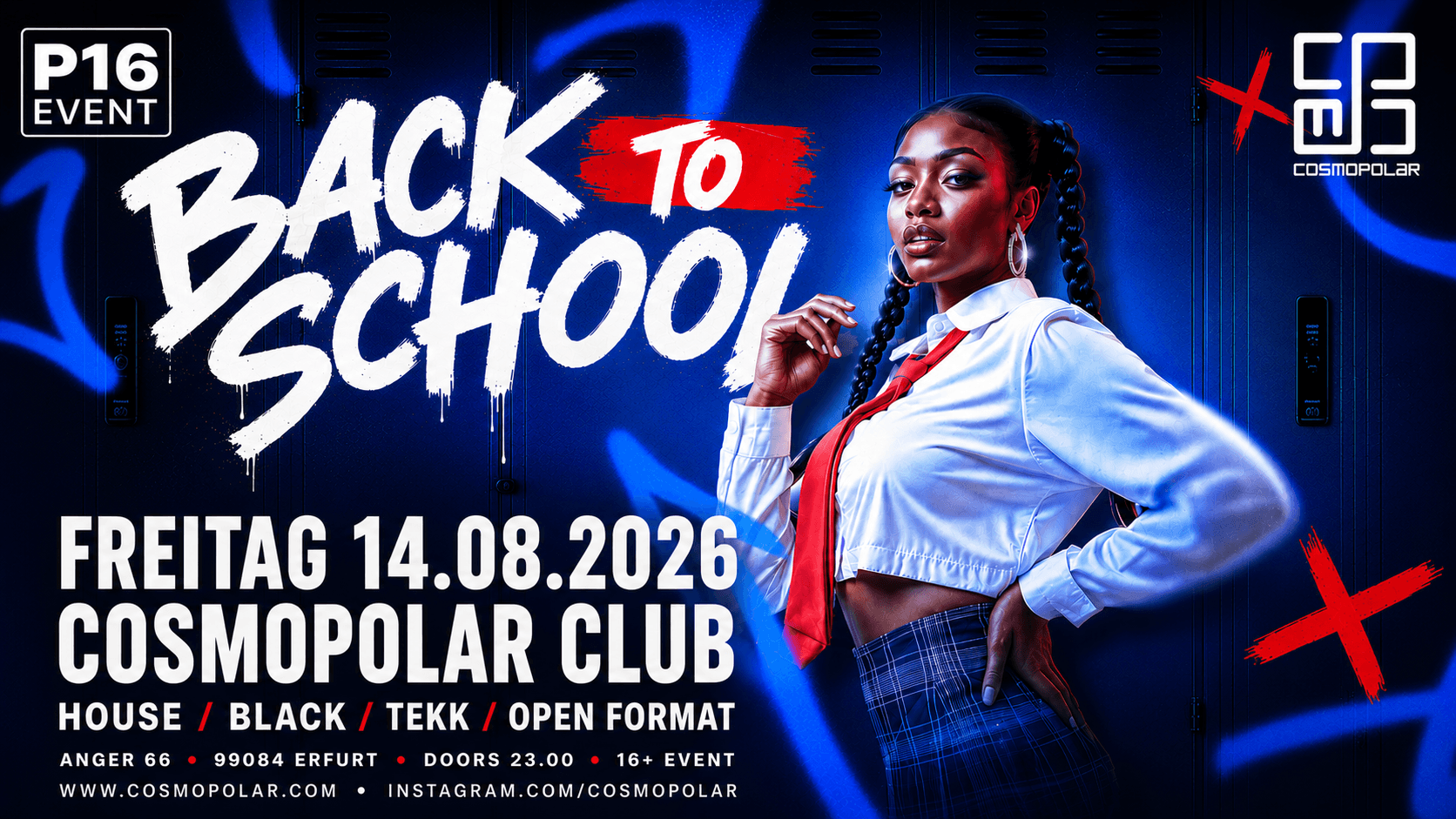 BACK TO SCHOOL (P16+ EVENT)