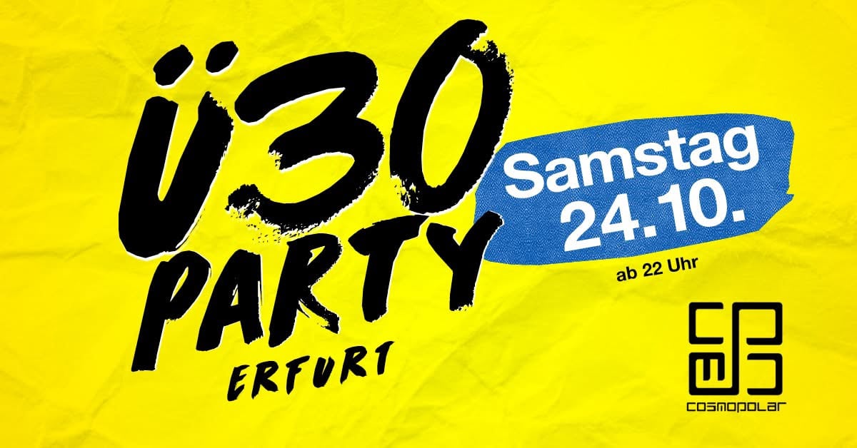 Ü30 PARTY ERFURT 