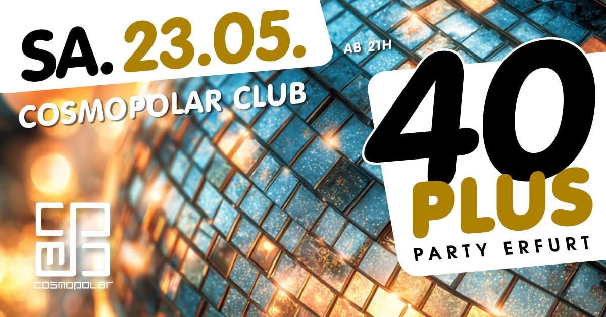Ü40 PLUDS PARTY ERFURT 