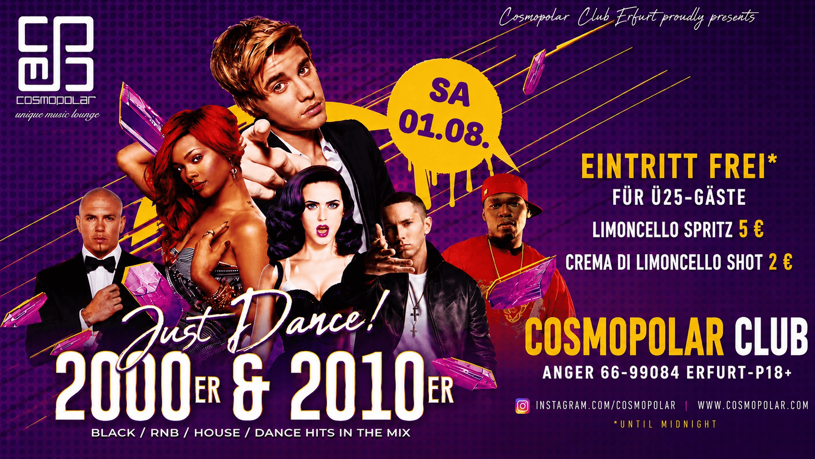 JUST DANCE! DIE 2000er & 2010er HITS 
