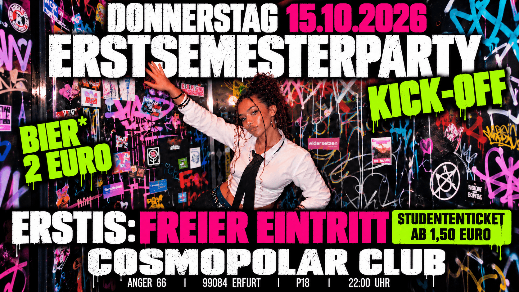 ERSTSEMESTERPARTY - KICK OFF