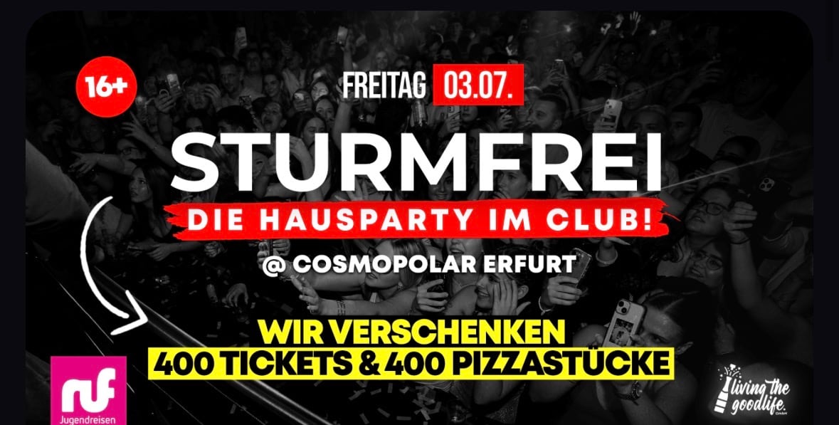 STURMFREI - DIE HAUSPARTY IM CLUB
