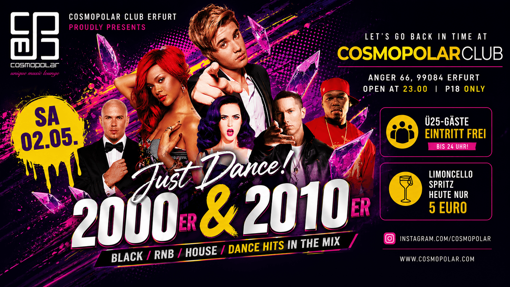 JUST DANCE - DIE 2000er & 2010er HITS 