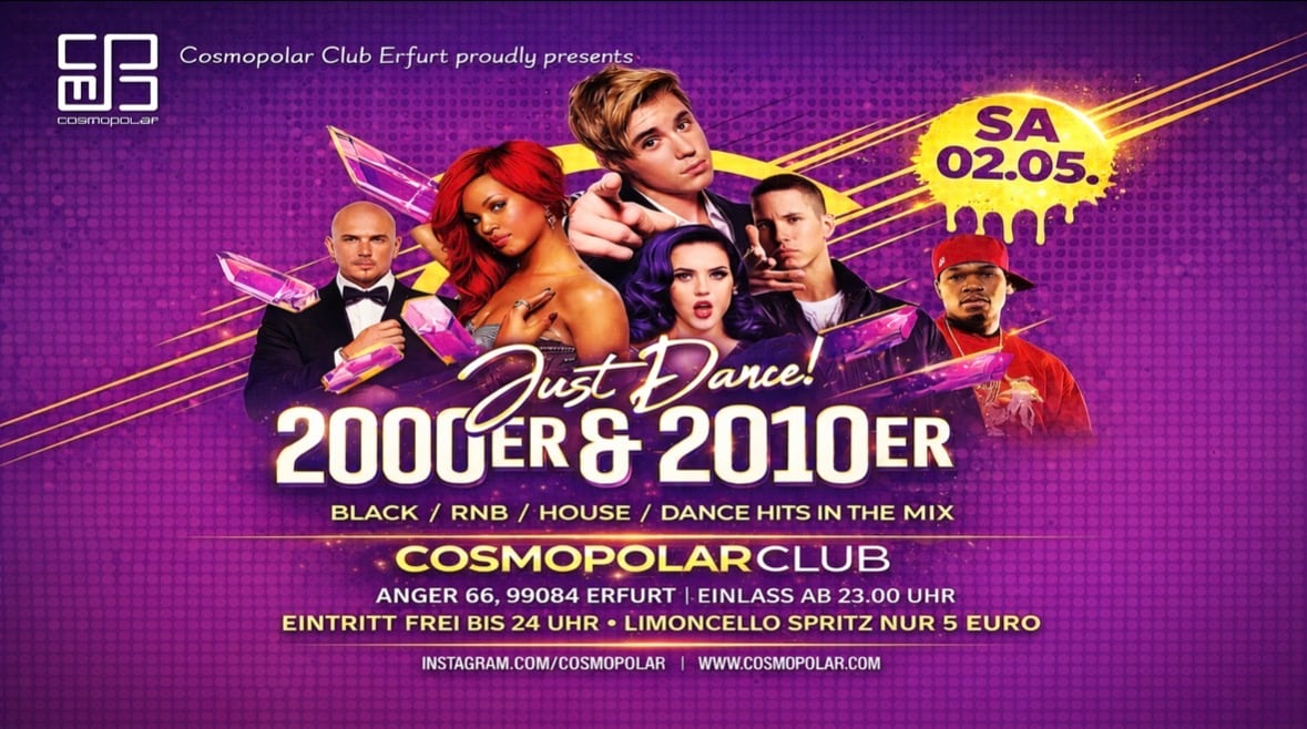 JUST DANCE - DIE 2000er & 2010er HITS 