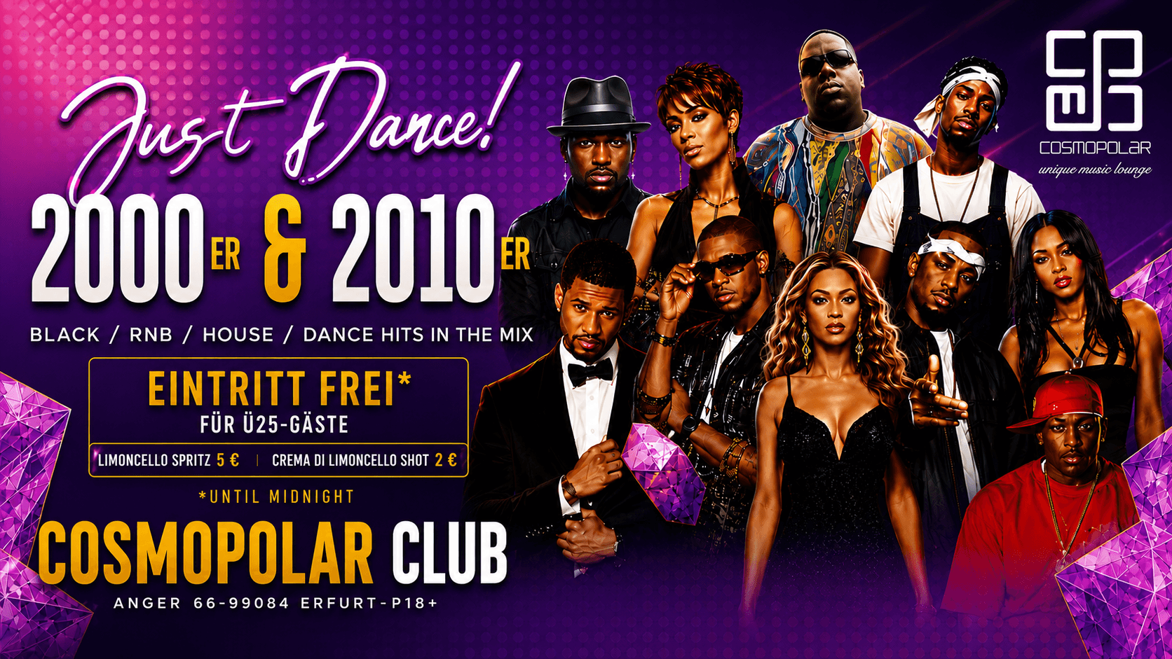JUST DANCE! DIE 2000er & 2010er HITS 