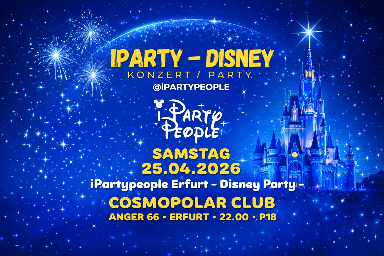 iParty Disney Tour 2026