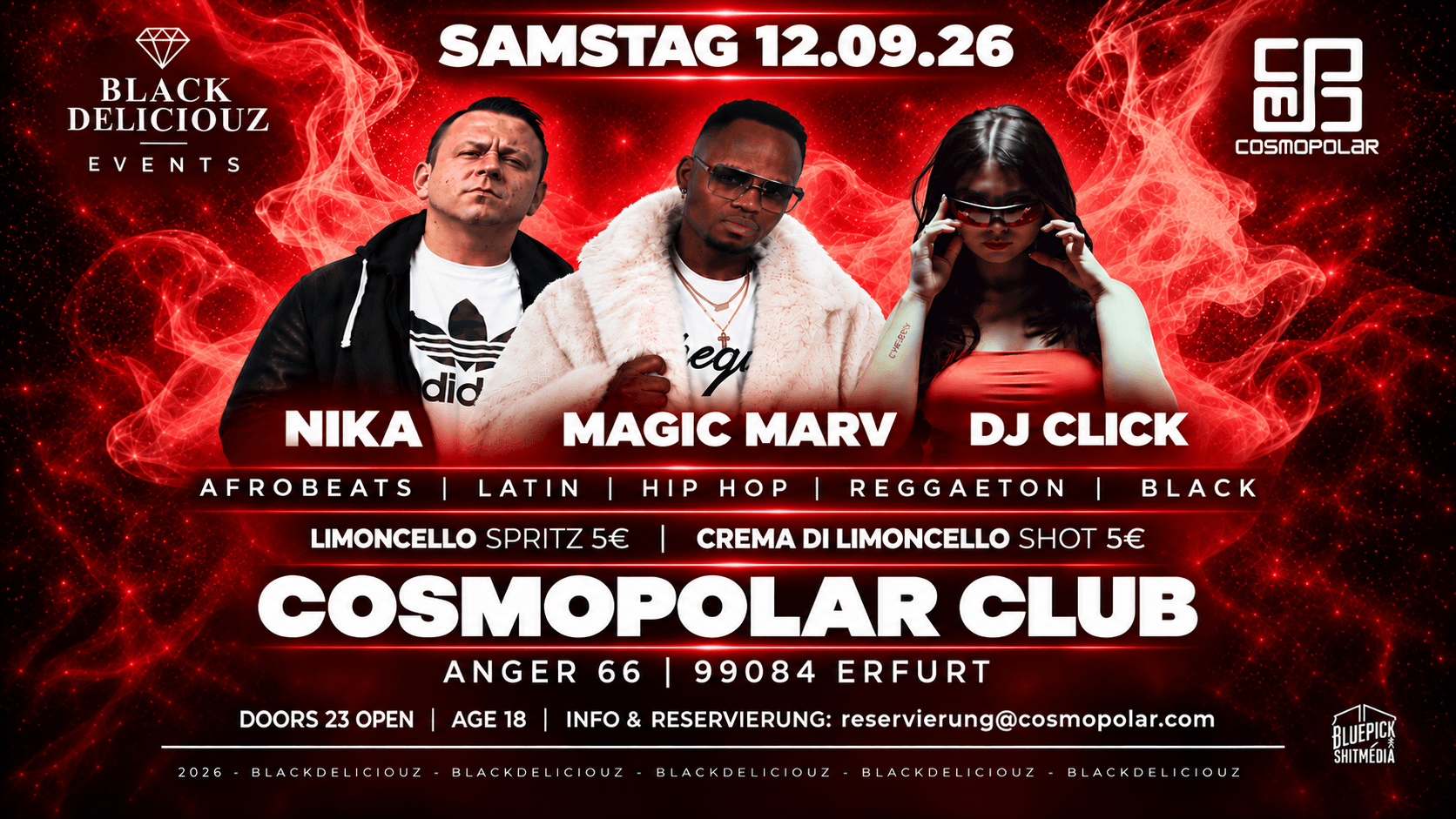 BLACK DELICIOUZ pres. DJ CLICK - NIKA - MAGICMARV 