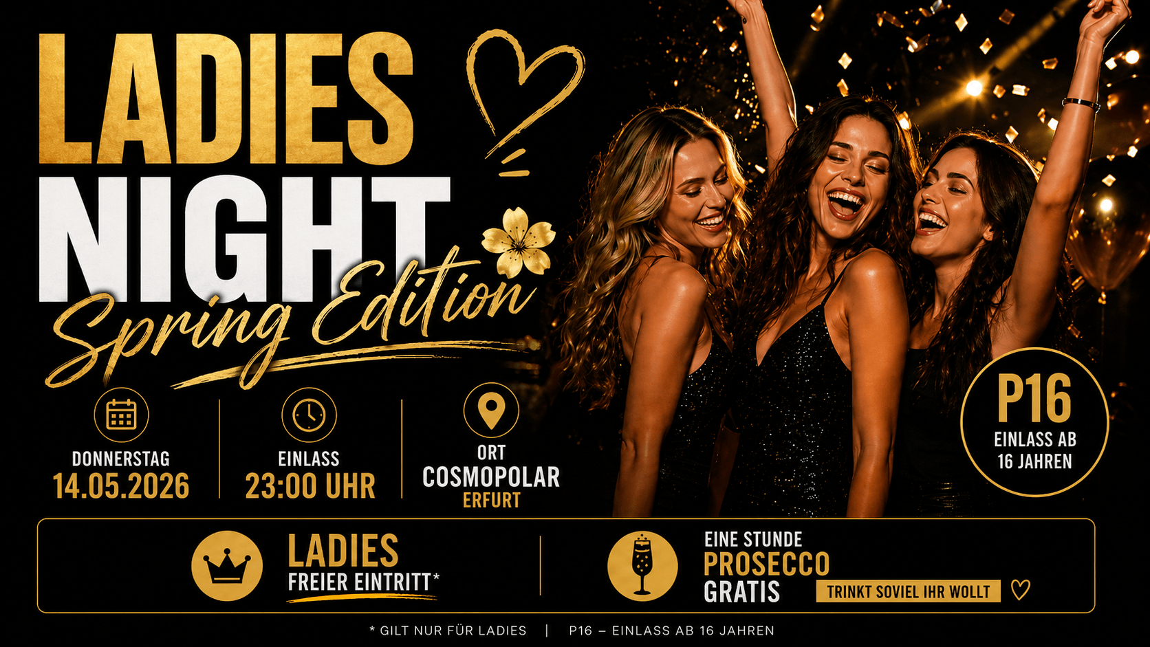 LADIES NIGHT - SPRING EDITION (P16)