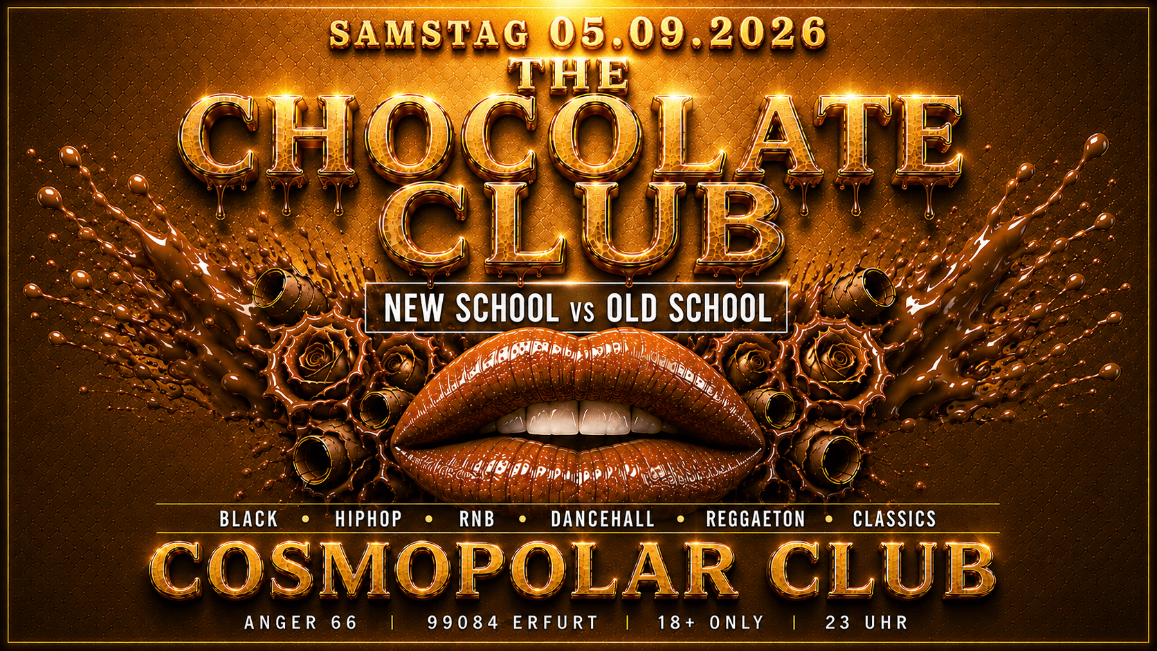 THE CHOCOLATE CLUB pres. OLDSCHOOL vs NEWSCHOOL 