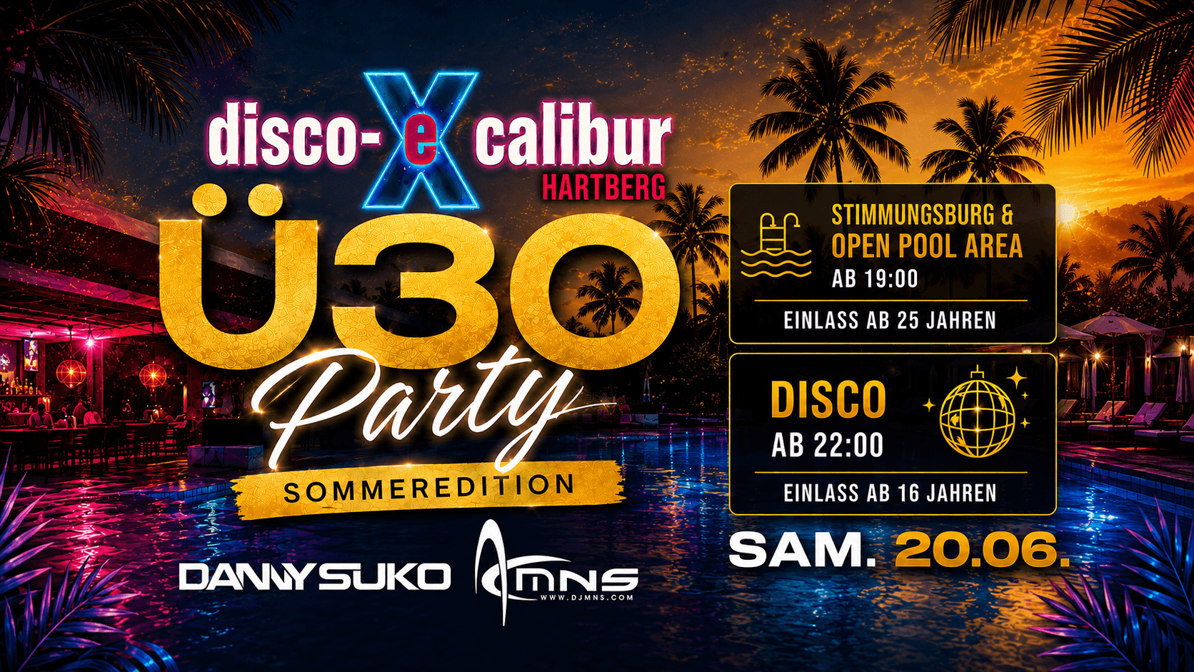 Ü30 PARTY - SUMMER EDITION