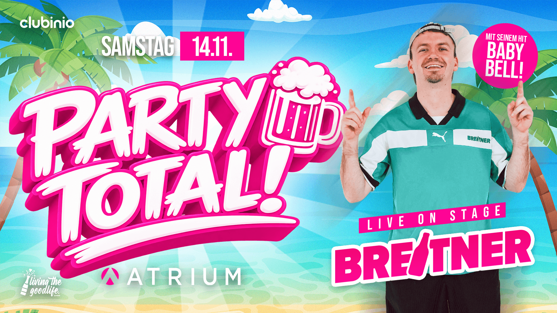 PARTY TOTAL MIT BREITNER LIVE