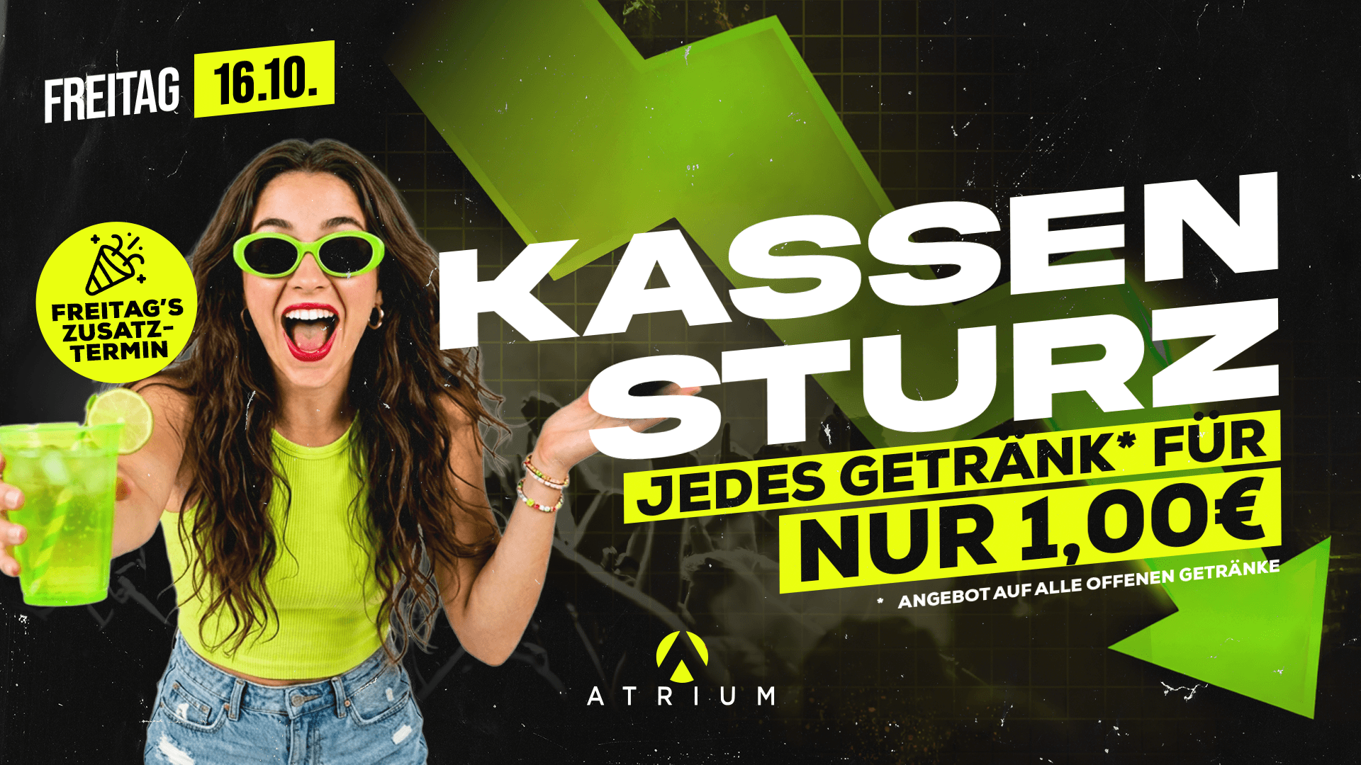 KASSENSTURZ - 1€ PARTY