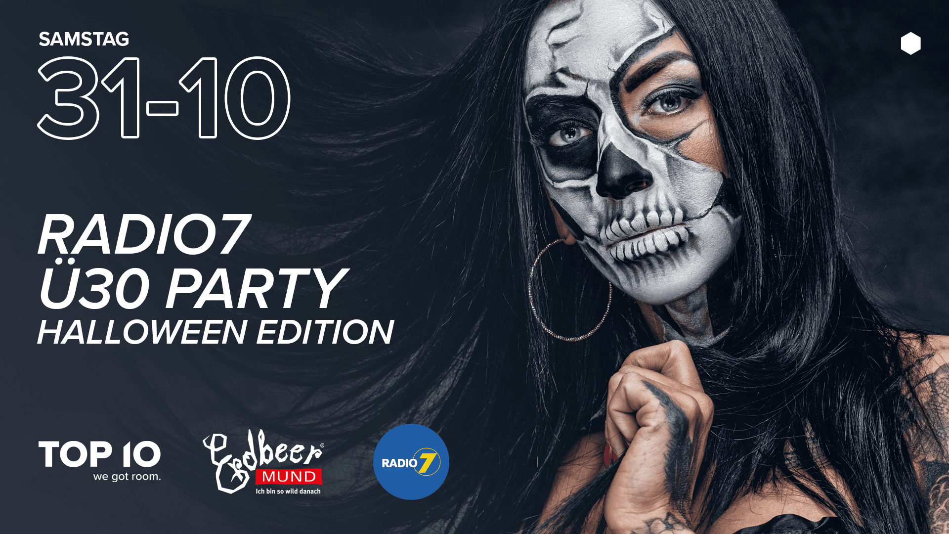 Radio7 Ü30 Party Halloween Edition!