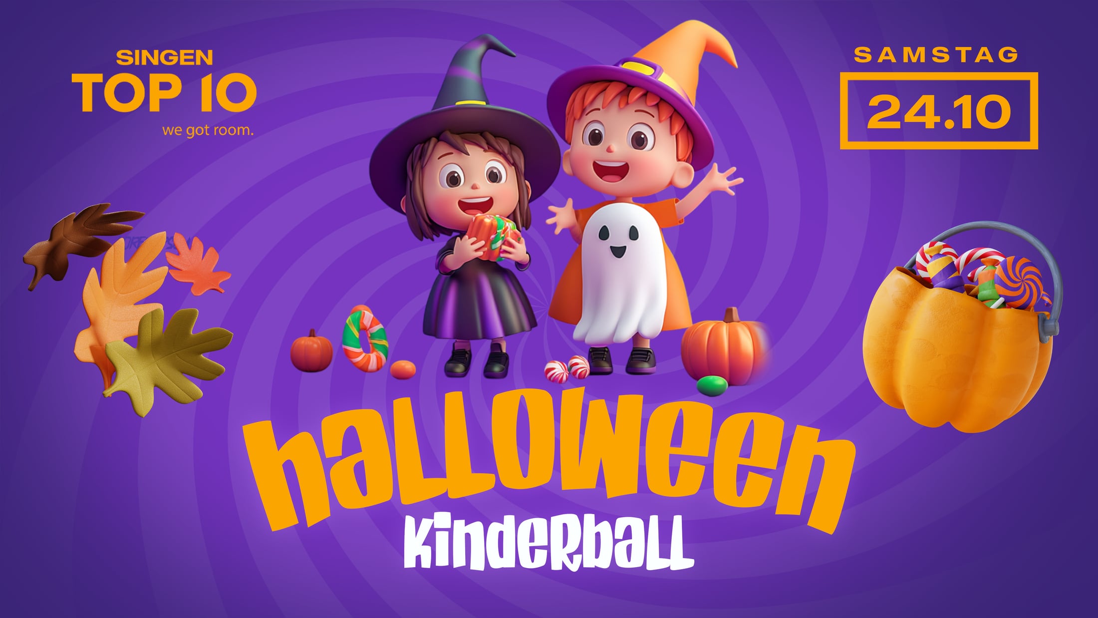 Kinder Halloween Party!