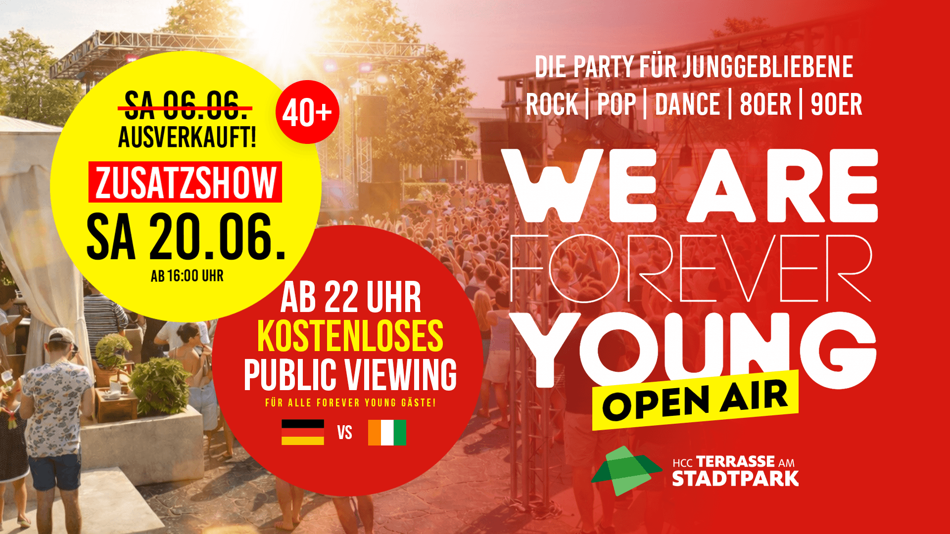 WE ARE FOREVER YOUNG | OPEN AIR | ZUSATZSHOW