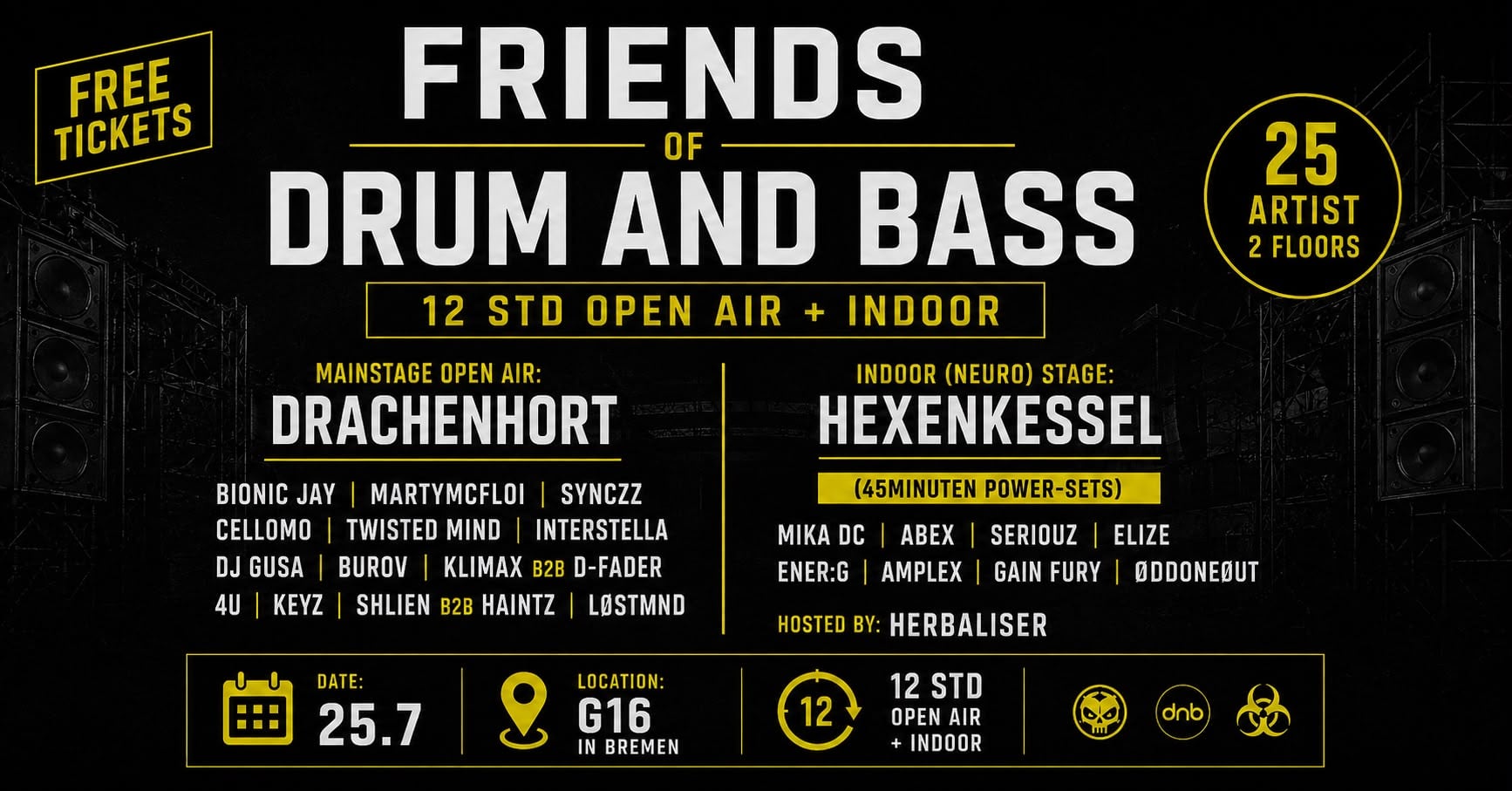 FRIENDS OF DRUM AND BASS
