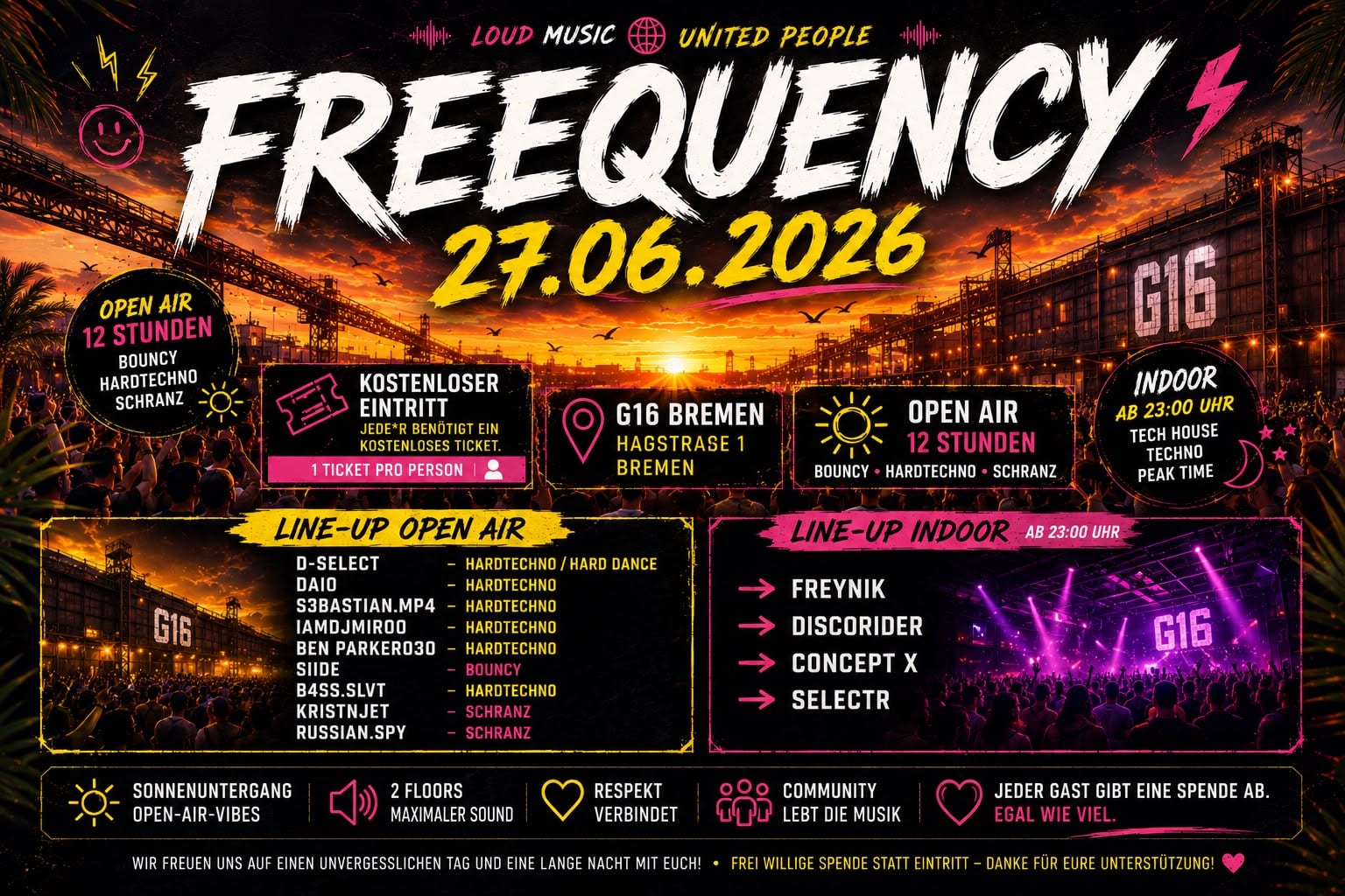 FREEQUENCY OPEN AIR & INDOOR