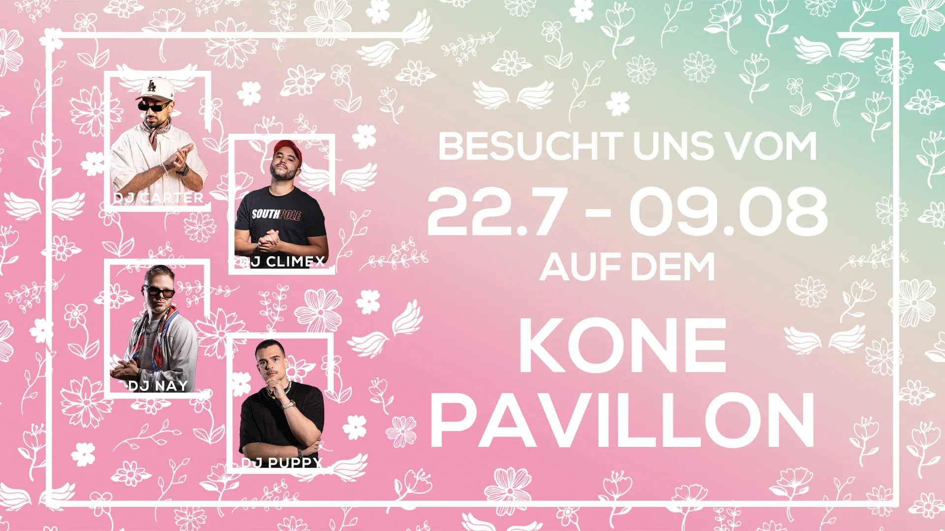 SOMMERPAUSE 22.07. - 22.09.26